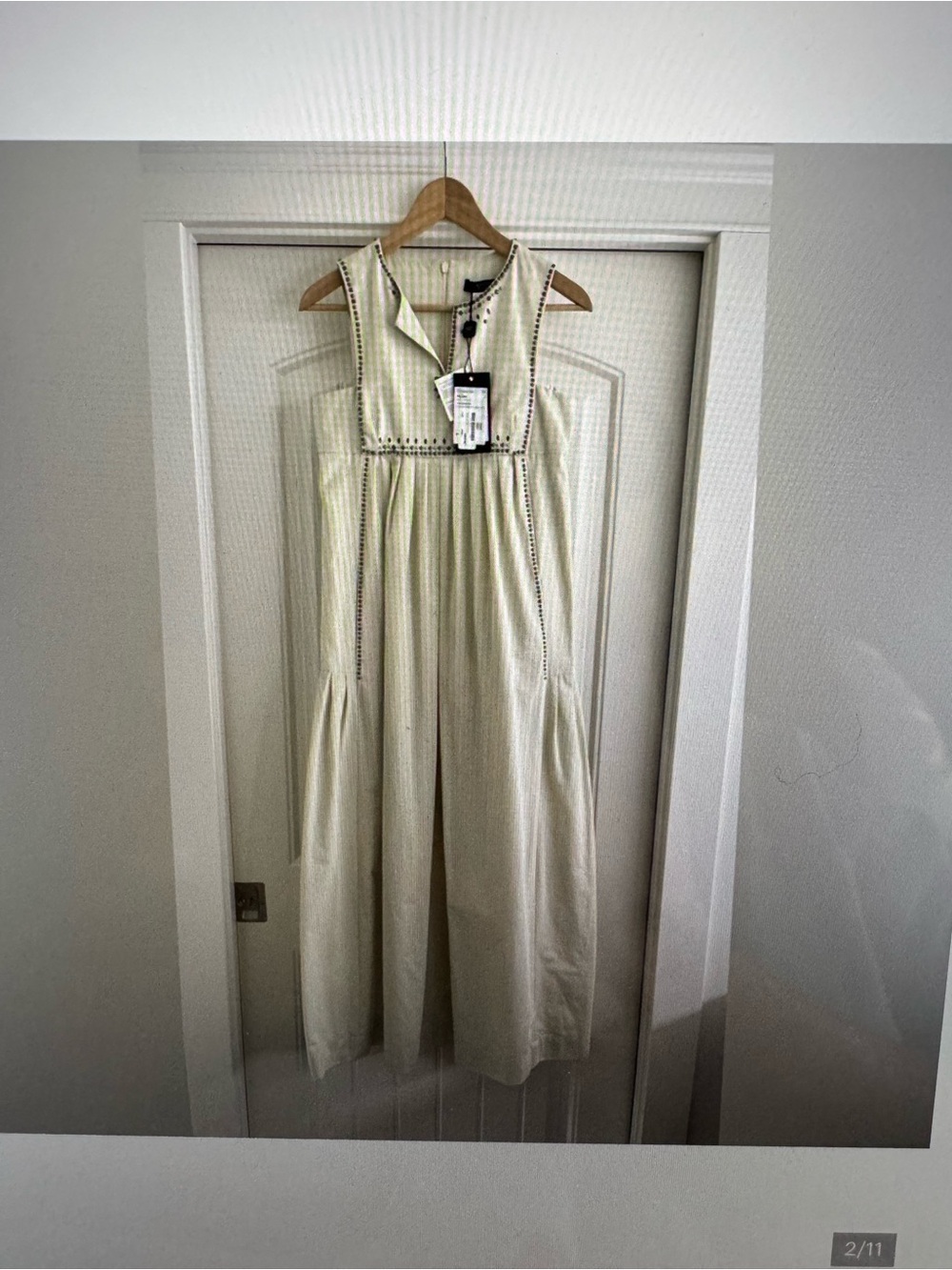 (NWT) MaxMara Weekend Ivory Palude Dress